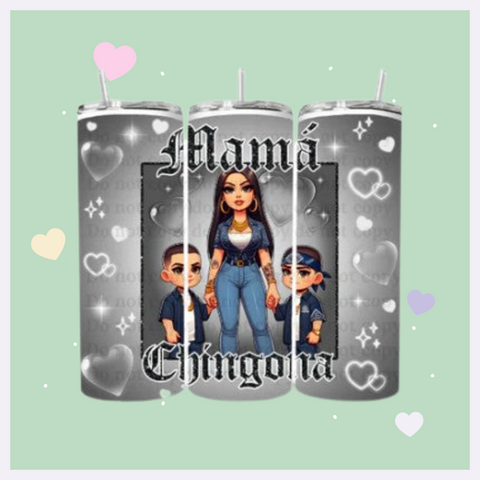 Mama Chingona 20 oz Stainless Steel Tumbler